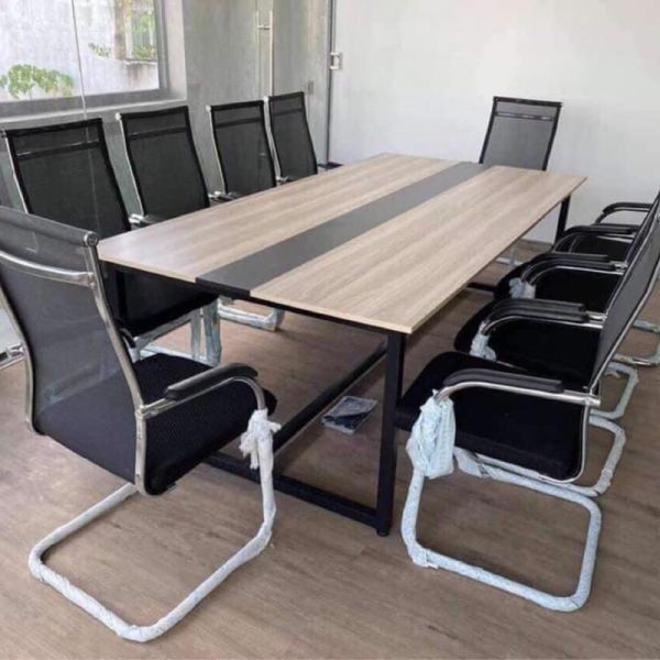 Combo bàn ghế phòng họp ghế lưới giá rẻ