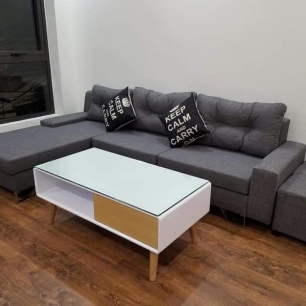 Thanh lý bộ sofa tiếp khách góc L giá rẻ SF029