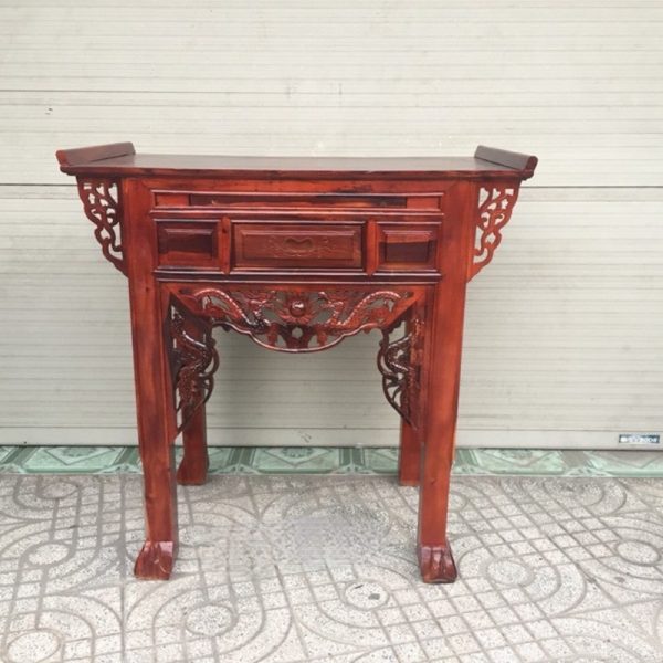 Thanh lý kệ thờ gia tiên gỗ muồng đen giá rẻ TT04