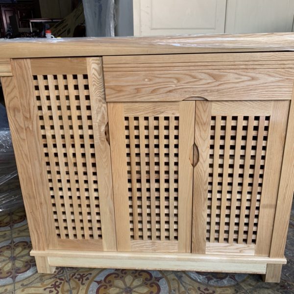 Thanh lý tủ giày dép 1m gỗ sồi xuất khẩu cao cấp G003