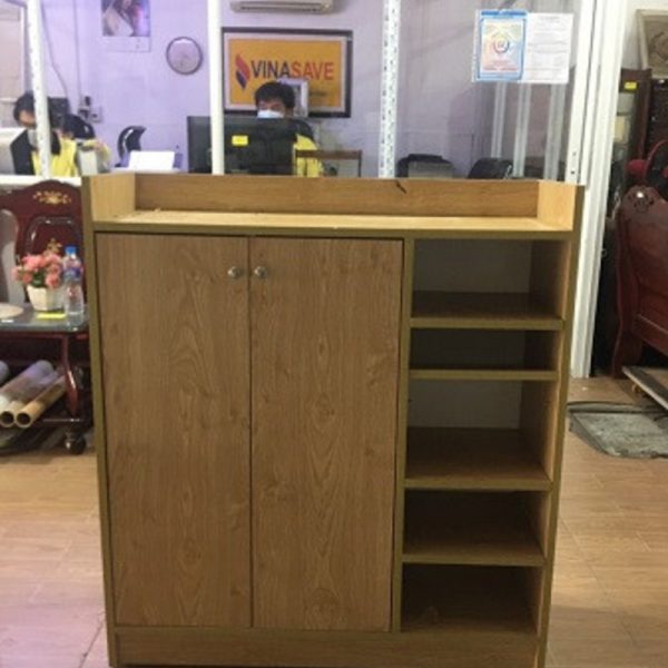 Thanh lý tủ giày dép 1m2 gỗ MFC mới 90% TG019
