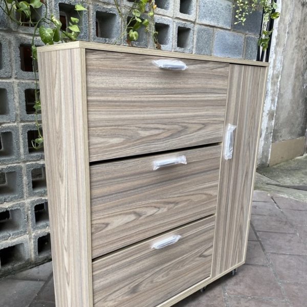Thanh lý tủ giày thông minh 1m MDF cao cấp mới 99%