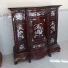Thanh lý tủ thờ 6 chân gỗ cẩn xà cừ giá rẻ TT001