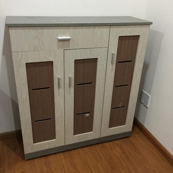 Tủ giày 1m cũ 3 cánh gỗ MDF cao cấp giá rẻ TG025