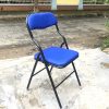 Ghế xếp xanh khung sắt bọc simili tồn kho giá rẻ