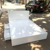 Gường ngủ 1m4*2m màu trắng có hộc mới 100%