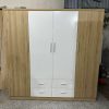 Tủ quần áo 2m*2m gỗ MDF 4 cánh mới 98% giá rẻ TA033