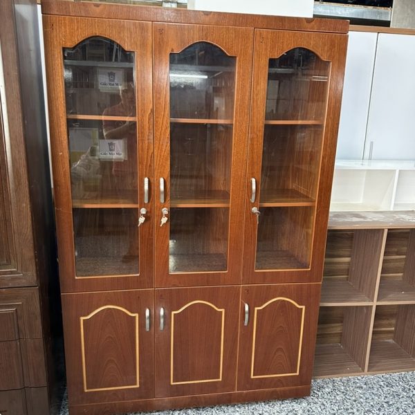 Thanh lý tủ hồ sơ 1m2*1m8 MDF mới 95%