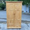 Thanh lý tủ quần áo 2 cánh gỗ thông mới 99%