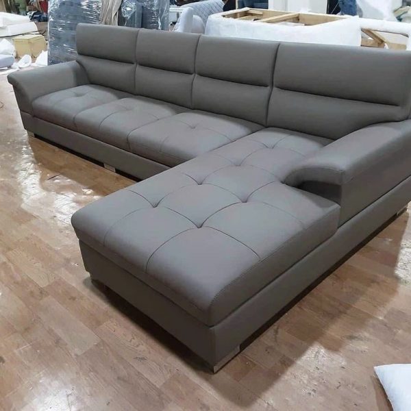 Bộ sofa tiếp khách bọc da cao cấp mới 99% SF014