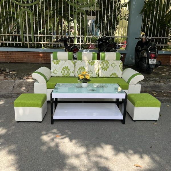 Bộ sofa phòng khách kèm bàn giá rẻ