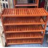 Kệ dép 5 tầng cũ gỗ tự nhiên mới 90% giá rẻ