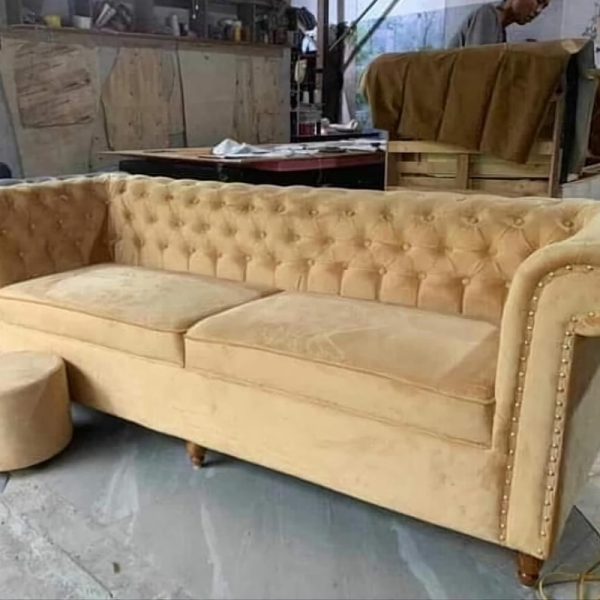 Băng sofa bọc nhung cao cấp tồn kho