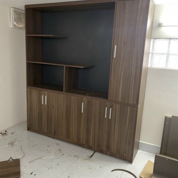 Kệ hồ sơ 2m*2m màu nâu tồn kho