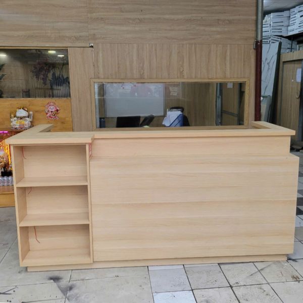 Quầy reception 2m4 cũ cao cấp QC019