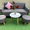 Thanh lý bộ sofa gỗ bọc nệm mới 98% giá rẻ SF008