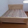 Gường gỗ sồi mỹ xuất khẩu 1m6 *2m cũ