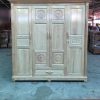 Thanh lý tủ áo 4 cánh gỗ sồi tự nhiên mới 99% giá rẻ