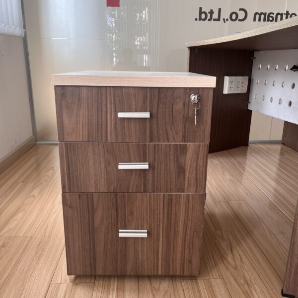 Cabin 3 hộc văn phòng màu kem cũ