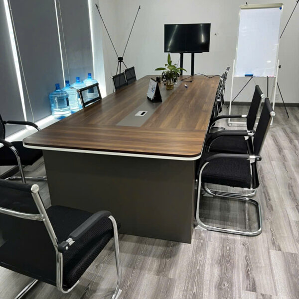 Bàn họp MDF phủ melamine 1m2x3m6 mới 99%