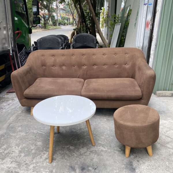 Thanh lý bộ sofa mini  luôn bàn giá rẻ SF031