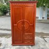 Tủ quần áo 2 cánh gỗ phủ xoan mới giá rẻ TA047