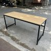 Bàn làm việc 1m6*60cm chân sắt giá rẻ