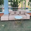 Bộ sofa bọc da kèm bàn cao cấp mới 100%