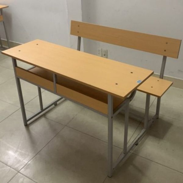 Bộ bàn ghế học sinh Hòa Phát 1m2 mới 98%