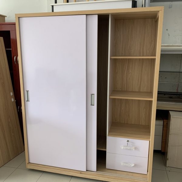 Tủ quần áo gia đình 1m6*2m phối màu
