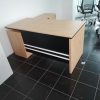 Bàn làm việc góc L 1m6*1m2 gỗ MDF mới