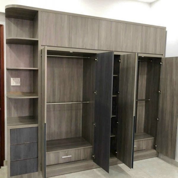 Tủ quần áo gia đình 3m*2m4 MDF cao cấp mới