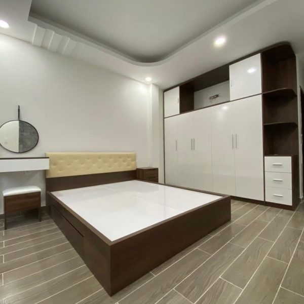 Combo phòng ngủ cao cấp gỗ MDF phủ melamin