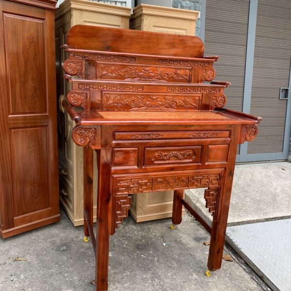Kệ thờ gia tiên 3 tầng gỗ tràm mới 100% giá rẻ