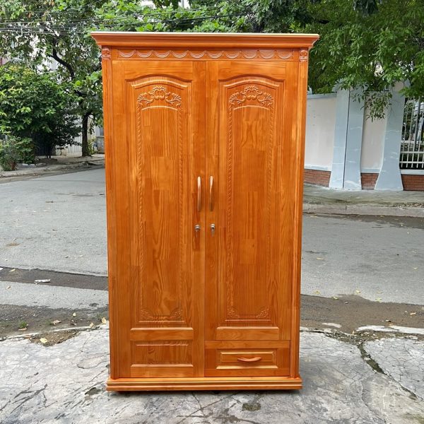 Tủ quần áo gỗ thông 1m2*2m mới 100%