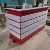 Quầy lễ tân 1m8 màu trắng đỏ mới 100%