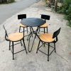 Ghế cafe sắt vuông mới giá xưởng