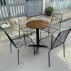 Ghế sắt cafe sơn tĩnh điện giá xưởng