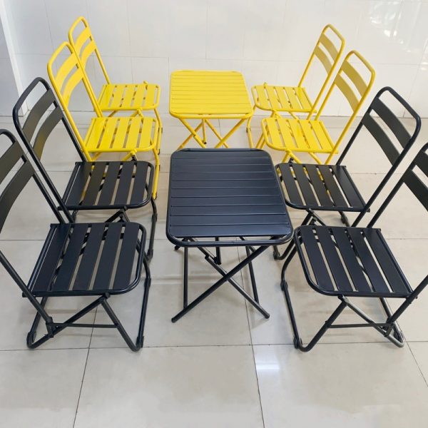 Ghế cafe sắt sơn tĩnh điện mới 99%