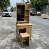 Bàn trang điểm vàng 60cm MDF chống ẩm mới 95%