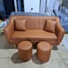 Băng sofa kèm đôn bọc da cao cấp mới 99%