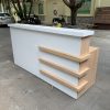 Thanh lý quầy lễ tân 2m gỗ MDF cũ