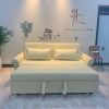Thanh lý sofa giường ngủ đa năng màu trắng kem