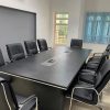 Bàn họp văn phòng 2m4 màu đen cao cấp