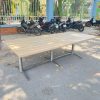 Thanh lý bàn họp chân ixon 1m2*2m7 mới 98%