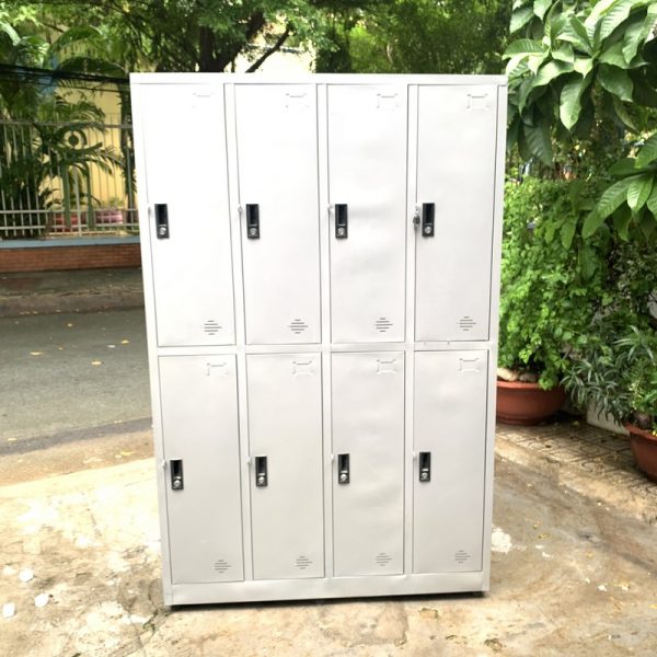 Thanh lý tủ sắt hồ sơ 8 cánh tồn kho mới 99%