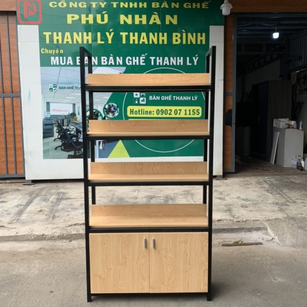 Kệ sắt hồ sơ văn phòng 1m*2m mới 98%