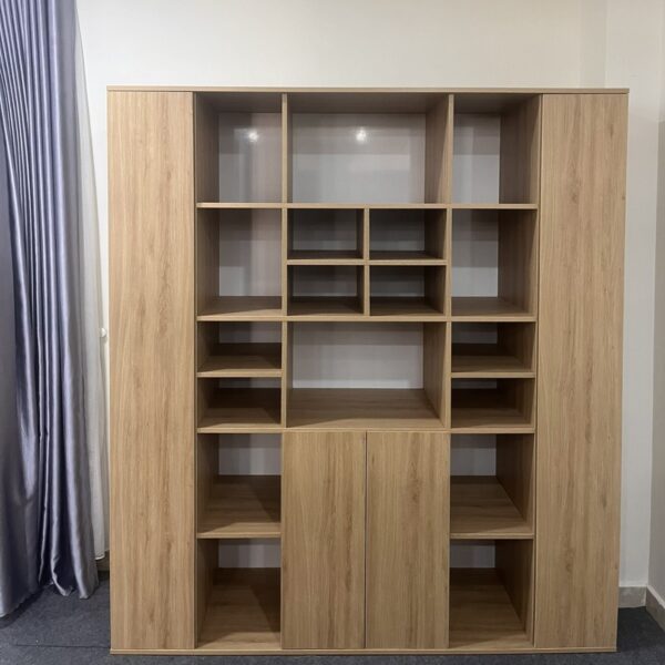 kệ hồ sơ hồ sơ văn phòng 2m*2m gỗ MDF cũ