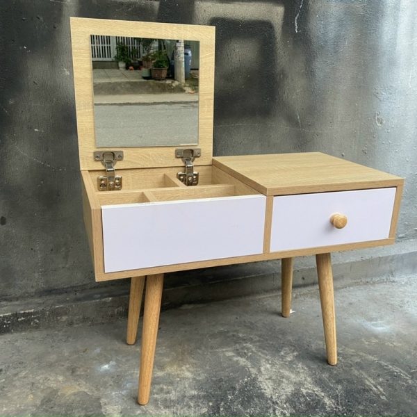 Thanh lý bàn trang điểm gập cao cấp mới 98%