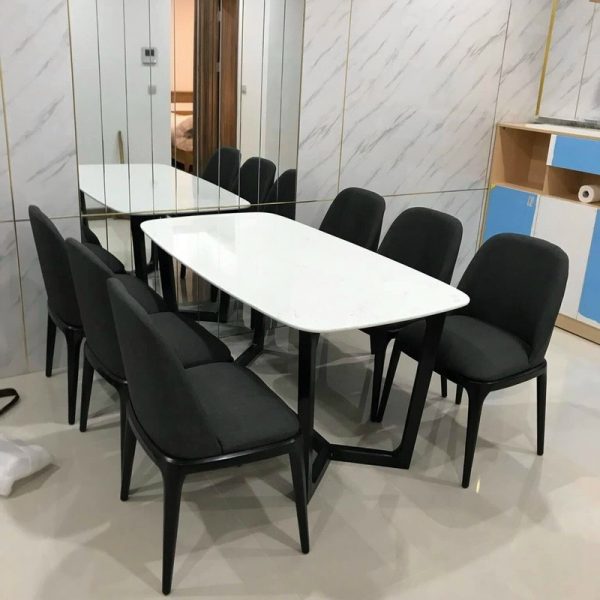 Thanh lý bộ bàn ăn mặt đá cao cấp BA999